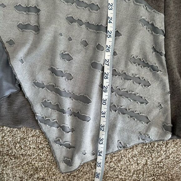 Yak & Yeti Grey oversized tunic - Picture 6 of 8